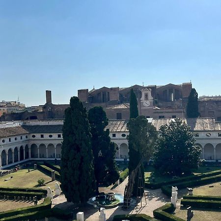 Camera X2 Con Splendida Vista Sulle Terme Di Diocleziano E Sul Chiostro Di Michelangelo Рим Экстерьер фото